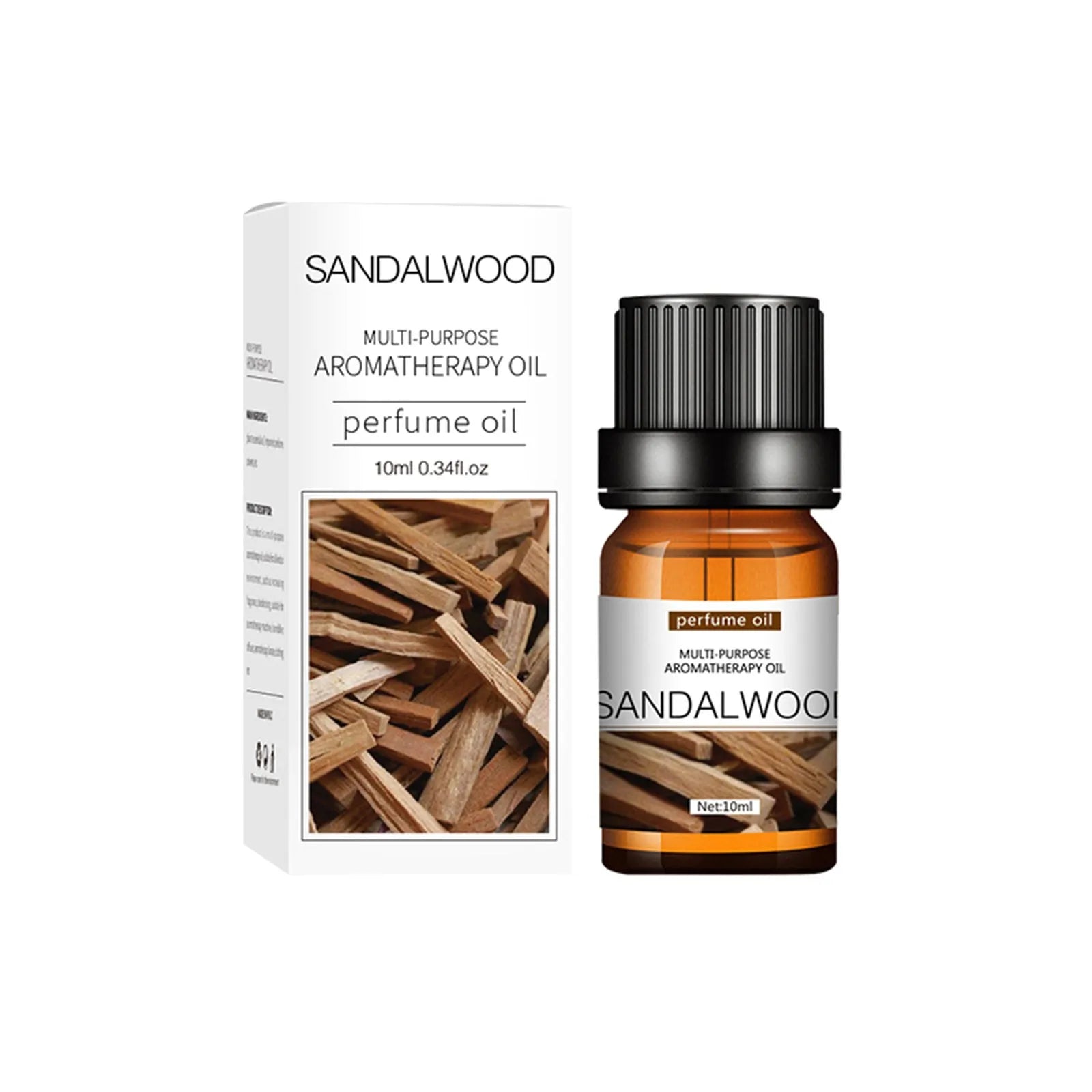 Set of flower and fruit essential oils in 10ml bottles arranged next to diffuser
